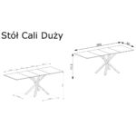 Nowoczesny stół CALI 160-260 ARTISAN - obrazek 3
