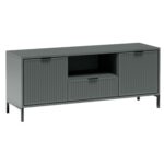Nowoczesna szafka RTV LINKa STYLES LS-3 STONE GREEN