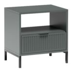 Nowoczesna szafka nocna LINKa STYLES LS-7 STONE GREEN