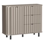 Nowoczesna Komoda NOVADO-3 CLAY GRAY